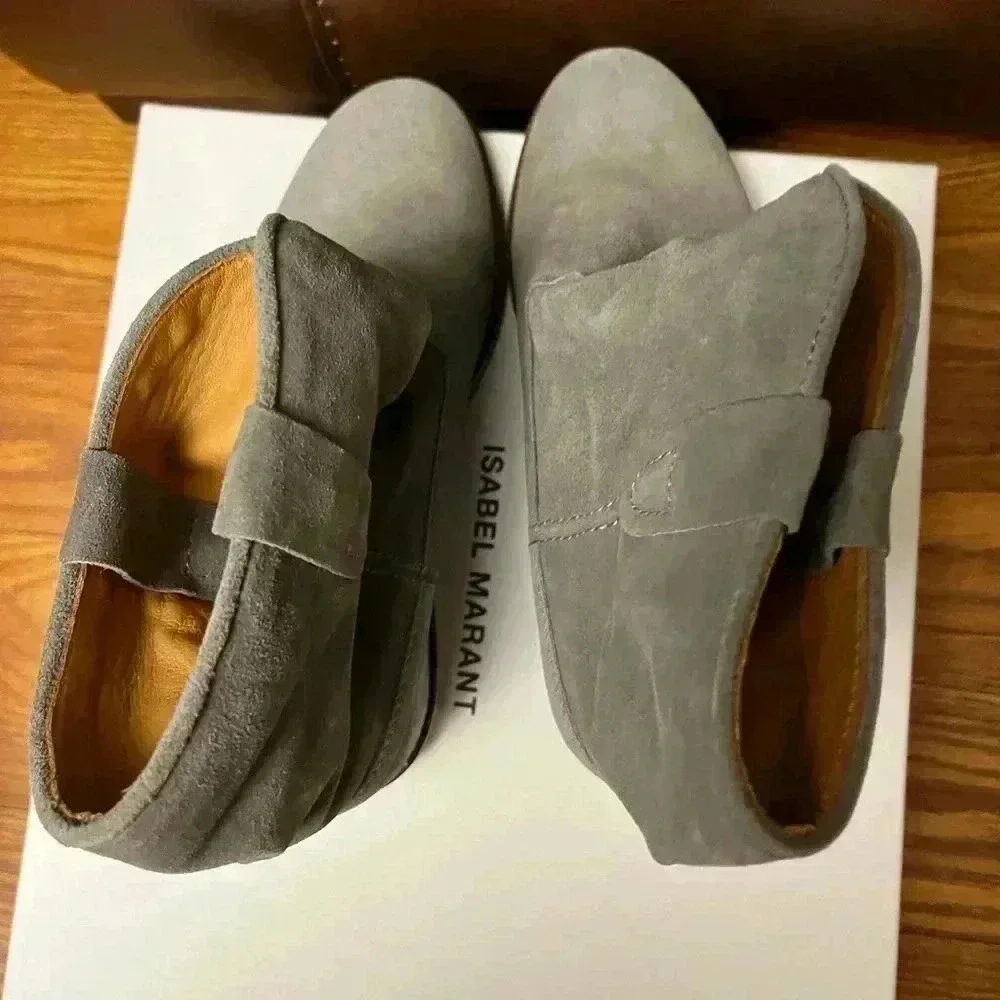 Isabel Marant stitched suede